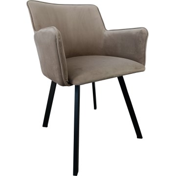 Dining chair AMELIA taupe