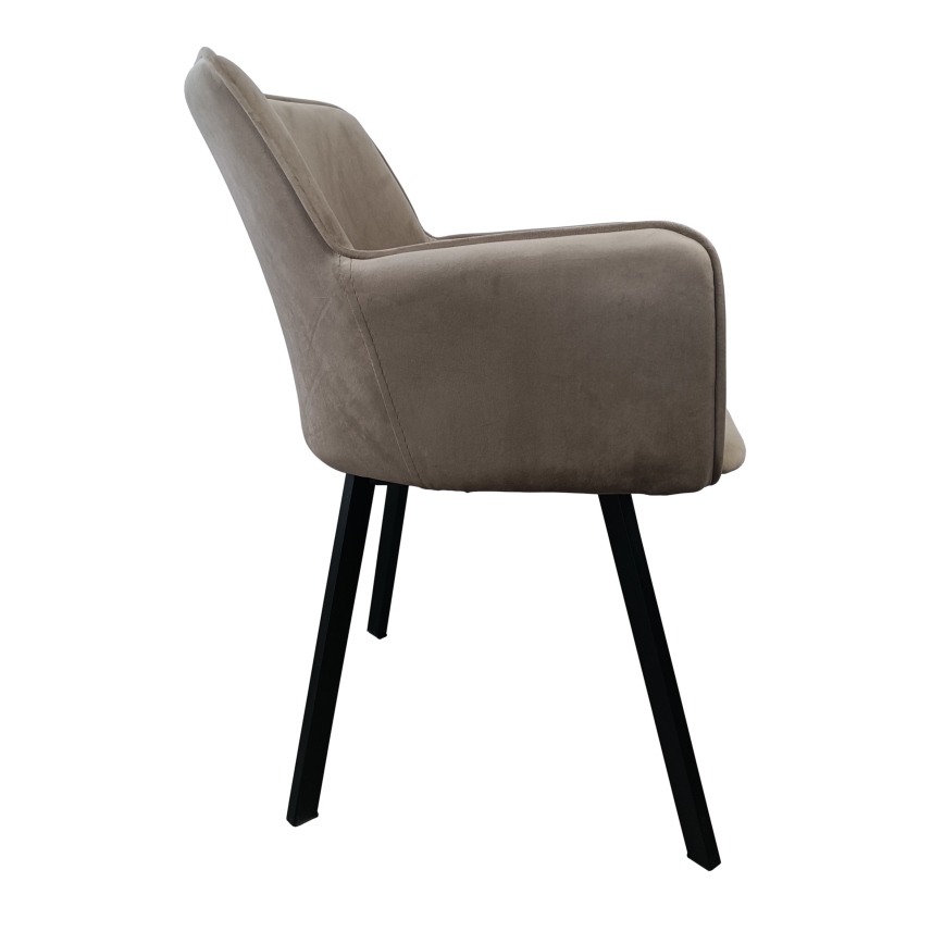 Dining chair AMELIA taupe
