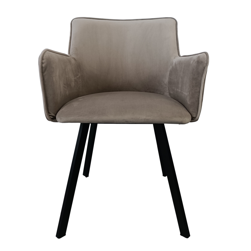 Dining chair AMELIA taupe