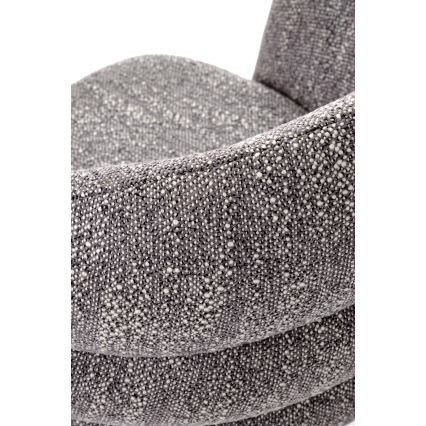 Dining chair AUBE 1 pc grey