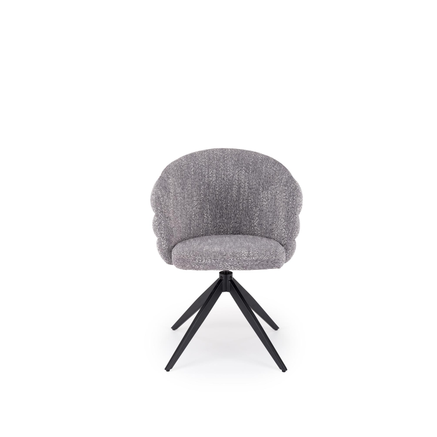 Dining chair AUBE 1 pc grey