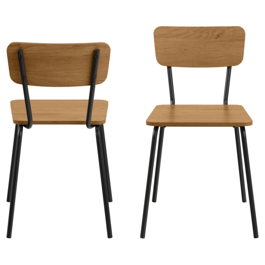 Dining chair CARYS 1 pc oak