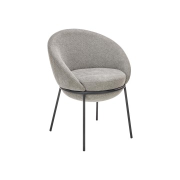 Dining chair COBRE 1 pc grey