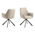 Dining chair ESME 1 pc beige