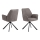Dining chair ESME 1 pc grey