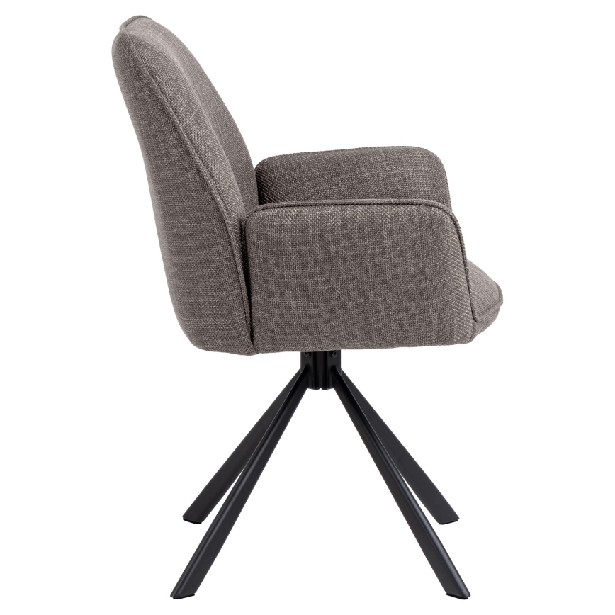 Dining chair ESME 1 pc grey