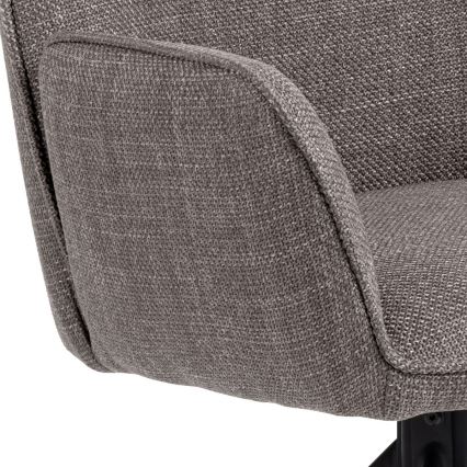 Dining chair ESME 1 pc grey