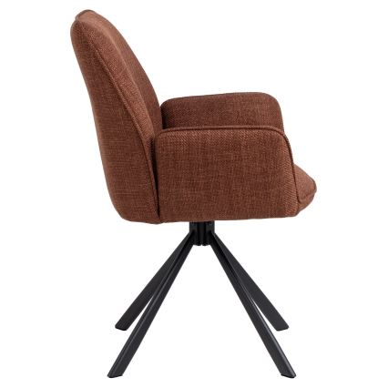 Dining chair ESME 1 pc orange