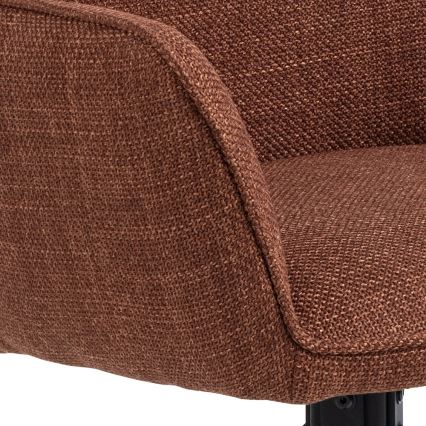 Dining chair ESME 1 pc orange