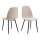 Dining chair KAIA 1 pc beige