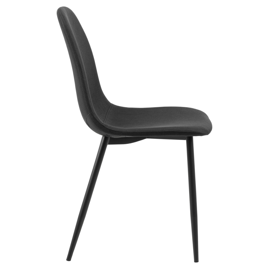 Dining chair KAIA 1 pc black