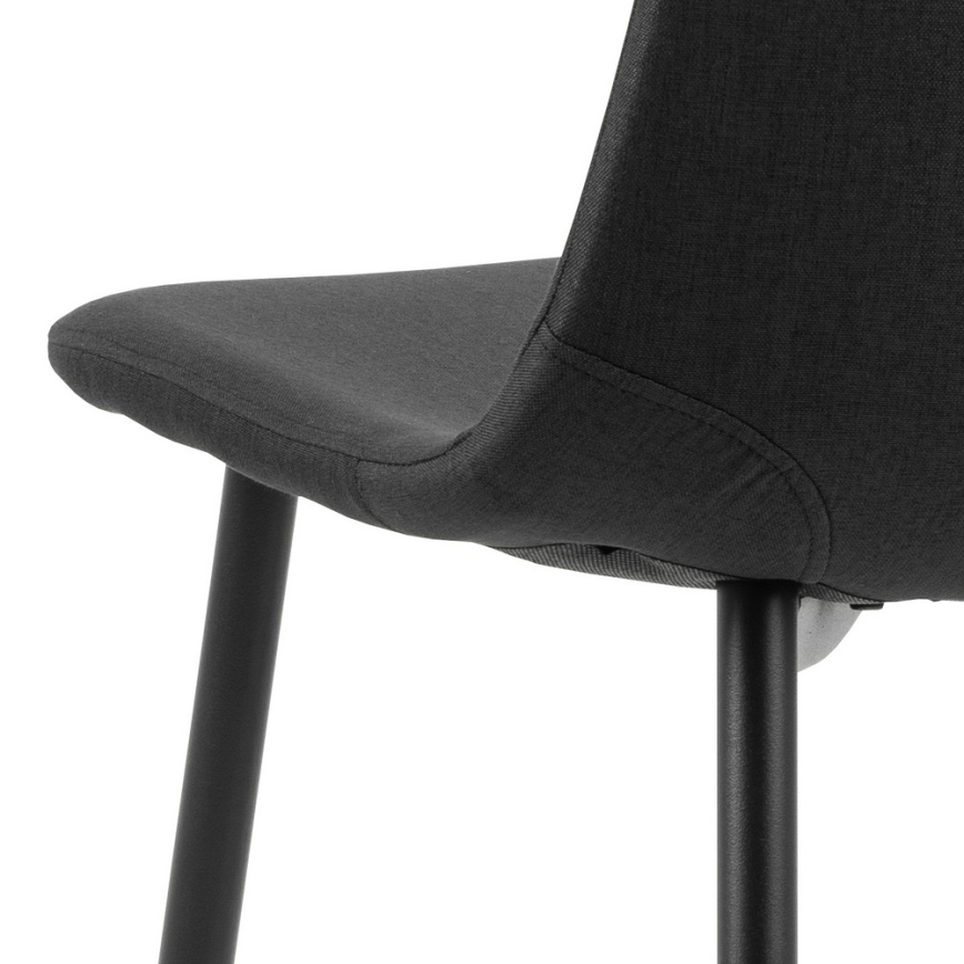 Dining chair KAIA 1 pc black
