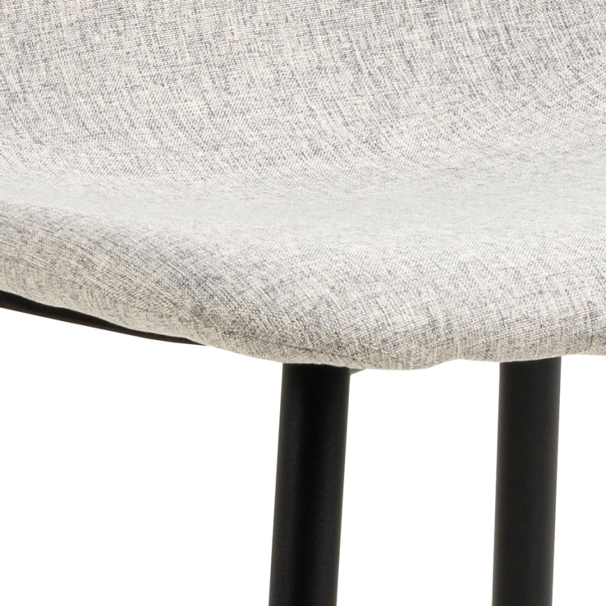 Dining chair KAIA 1 pc light grey