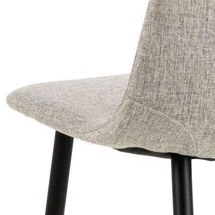 Dining chair KAIA 1 pc light grey