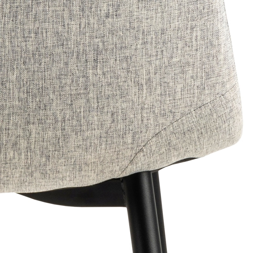 Dining chair KAIA 1 pc light grey