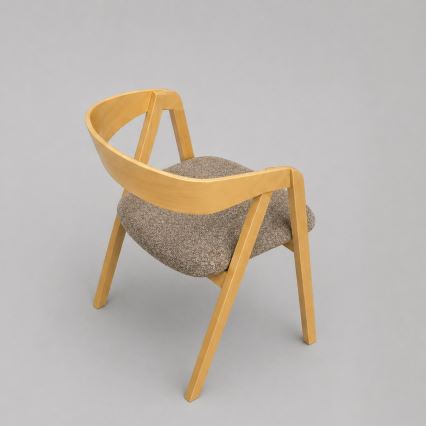 Dining Chair LUSO Oak/Brown