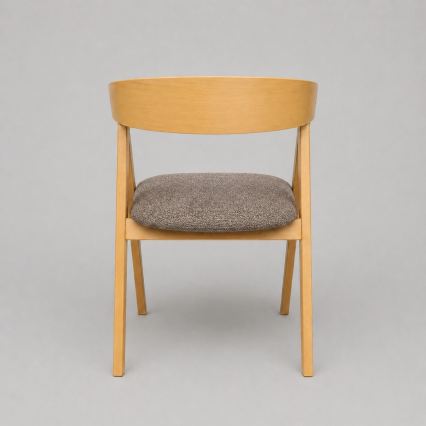 Dining Chair LUSO Oak/Brown