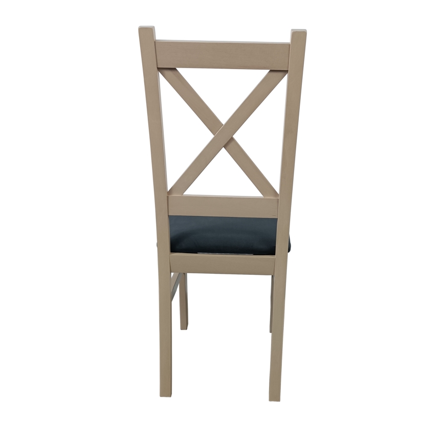 Dining chair NATE oak sonoma/black