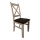 Dining chair NATE oak sonoma/dark brown