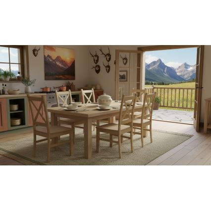 Dining chair NATE oak sonoma