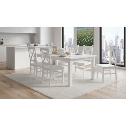 Dining chair NATE white