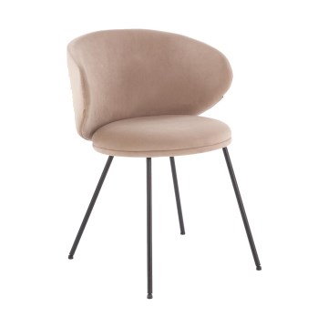 Dining chair ORBIS, 1 pc, beige