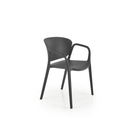 Dining chair RIDUS 1 pc black