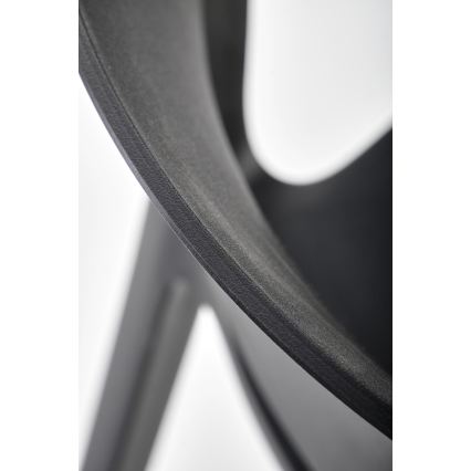 Dining chair RIDUS 1 pc black