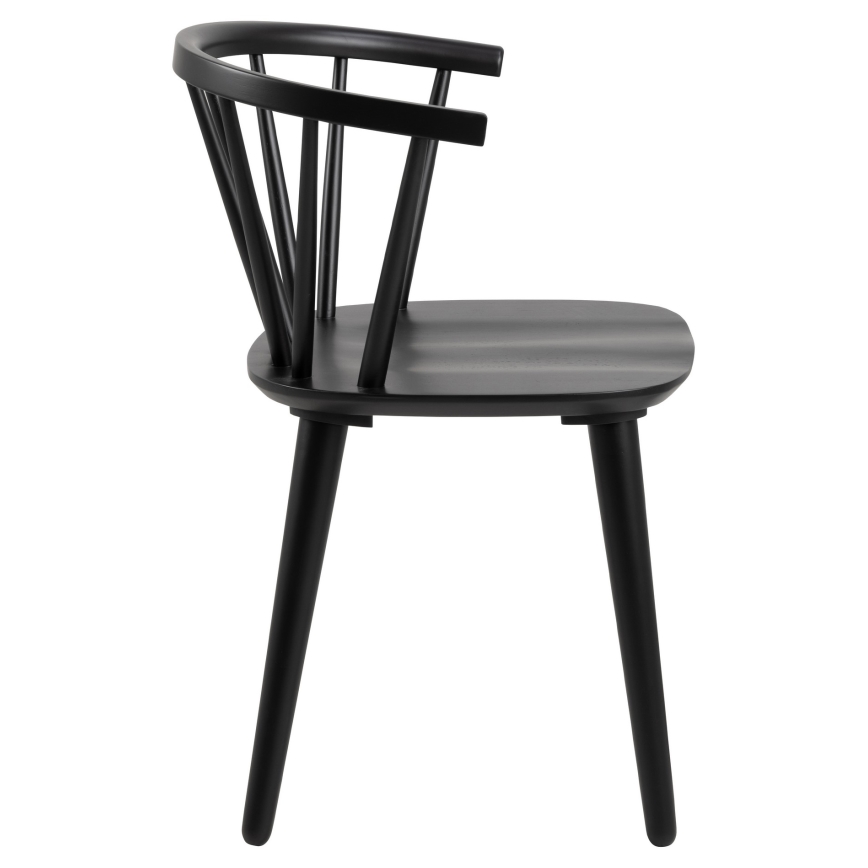 Dining chair RUBY 1 pc black