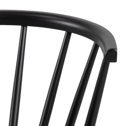 Dining chair RUBY 1 pc black