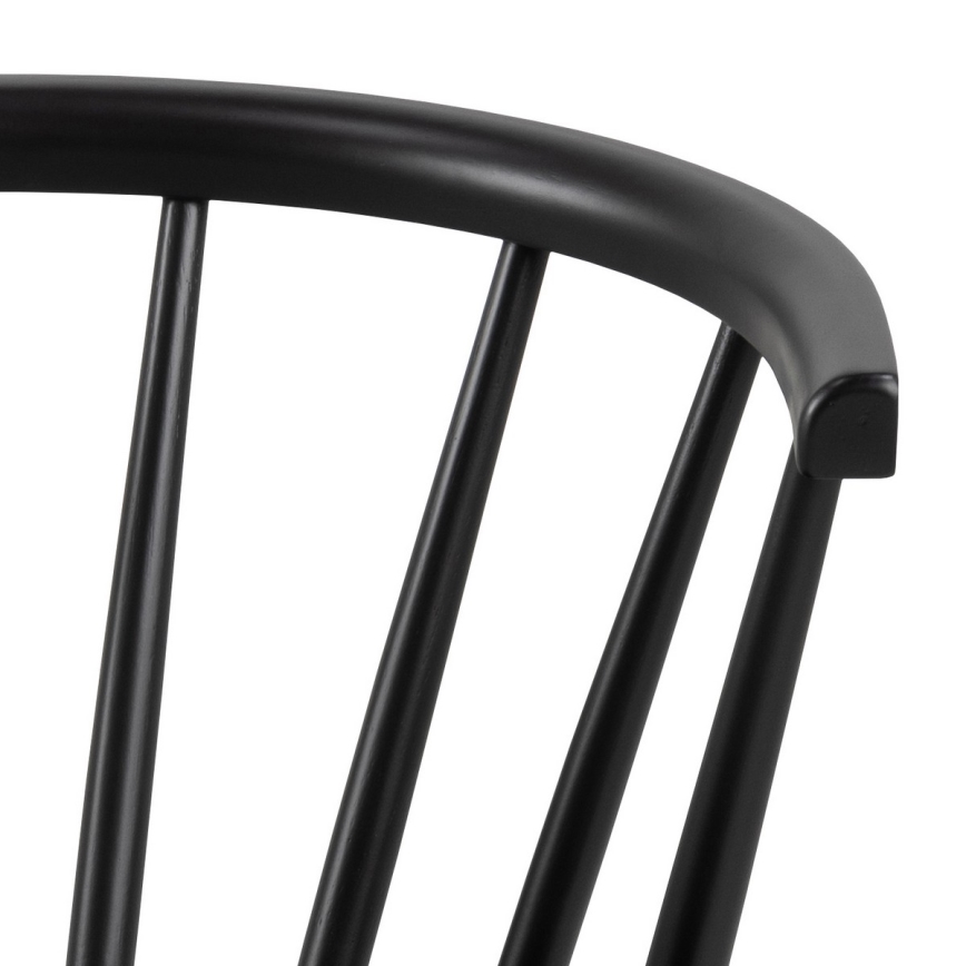 Dining chair RUBY 1 pc black