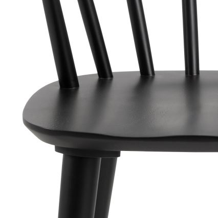Dining chair RUBY 1 pc black
