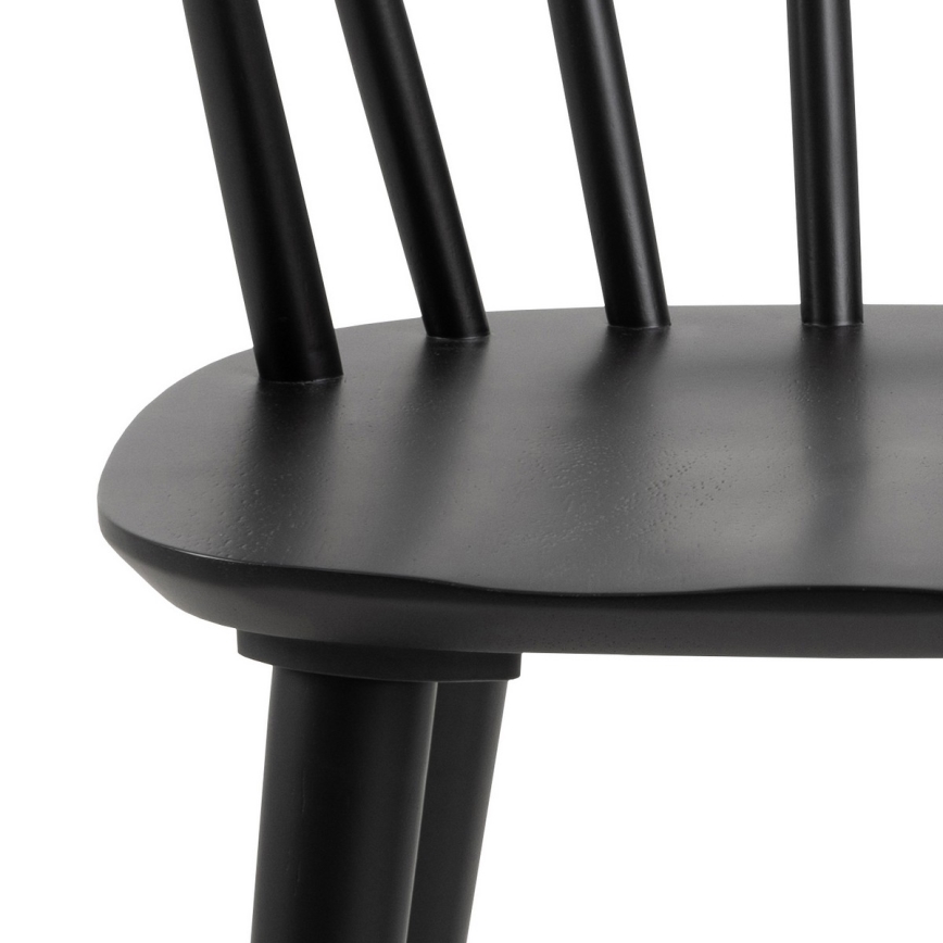 Dining chair RUBY 1 pc black
