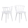 Dining chair RUBY 1 pc white