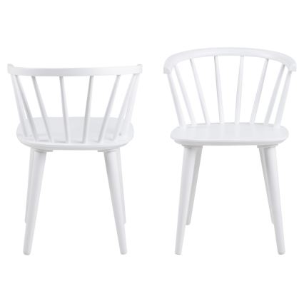 Dining chair RUBY 1 pc white