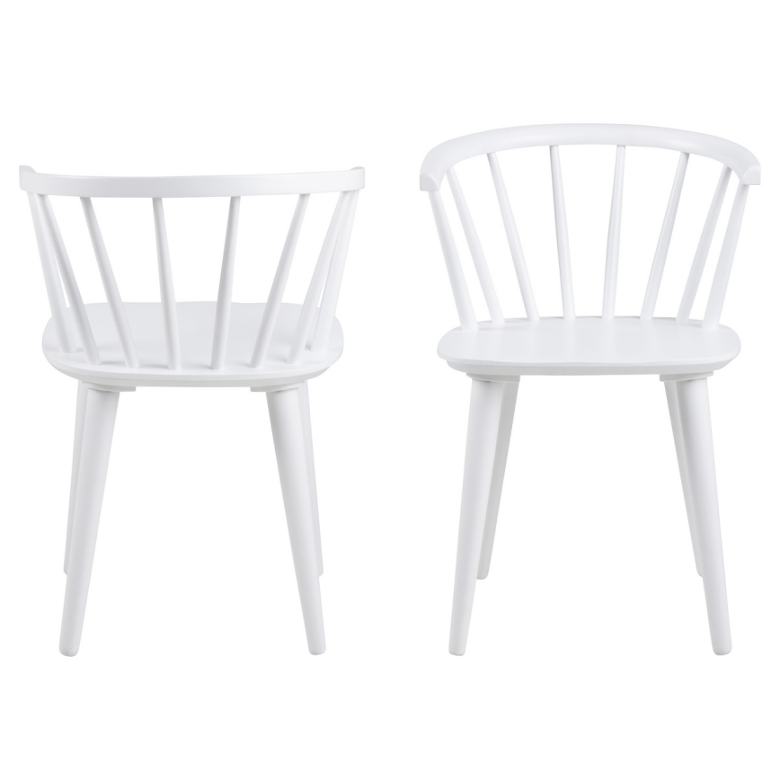 Dining chair RUBY 1 pc white