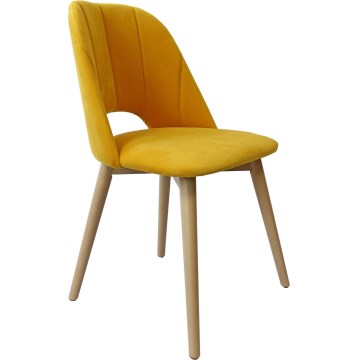 Dining chair THEO yellow