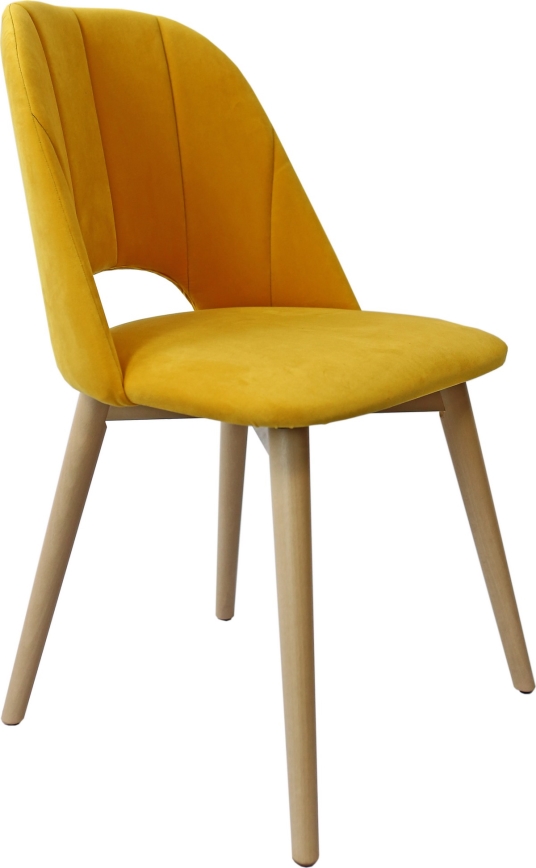 Dining chair THEO yellow