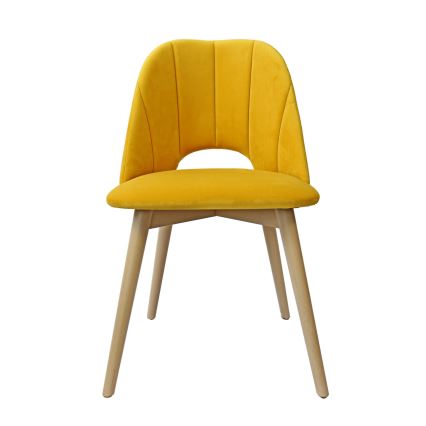 Dining chair THEO yellow