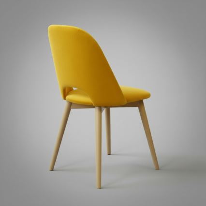 Dining chair THEO yellow