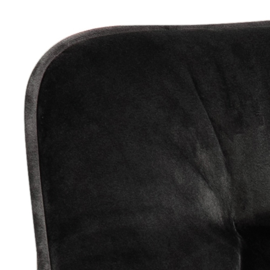 Dining chair with armrests AYLIN 1 pc black