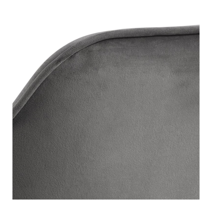 Dining chair with armrests AYLIN 1 pc dark grey