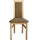 Dining chair ZOE beech/brown