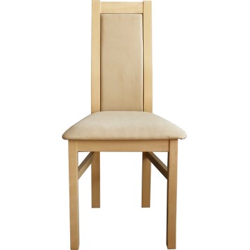 Dining chair ZOE beech/creamy