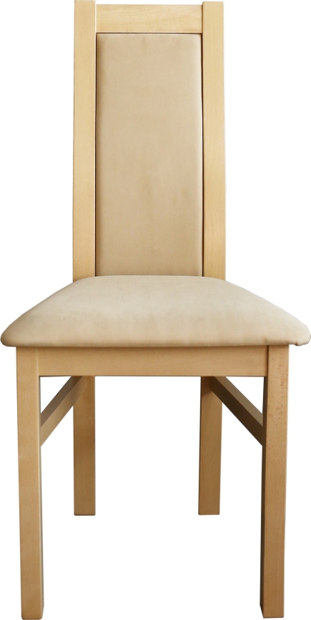 Dining chair ZOE beech/creamy