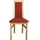 Dining chair ZOE beech/red