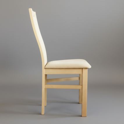 Dining chair ZOE Oak/Cream