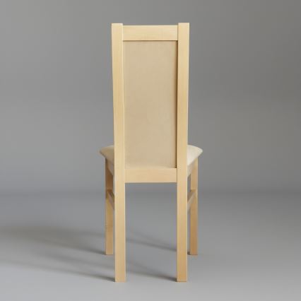 Dining chair ZOE Oak/Cream