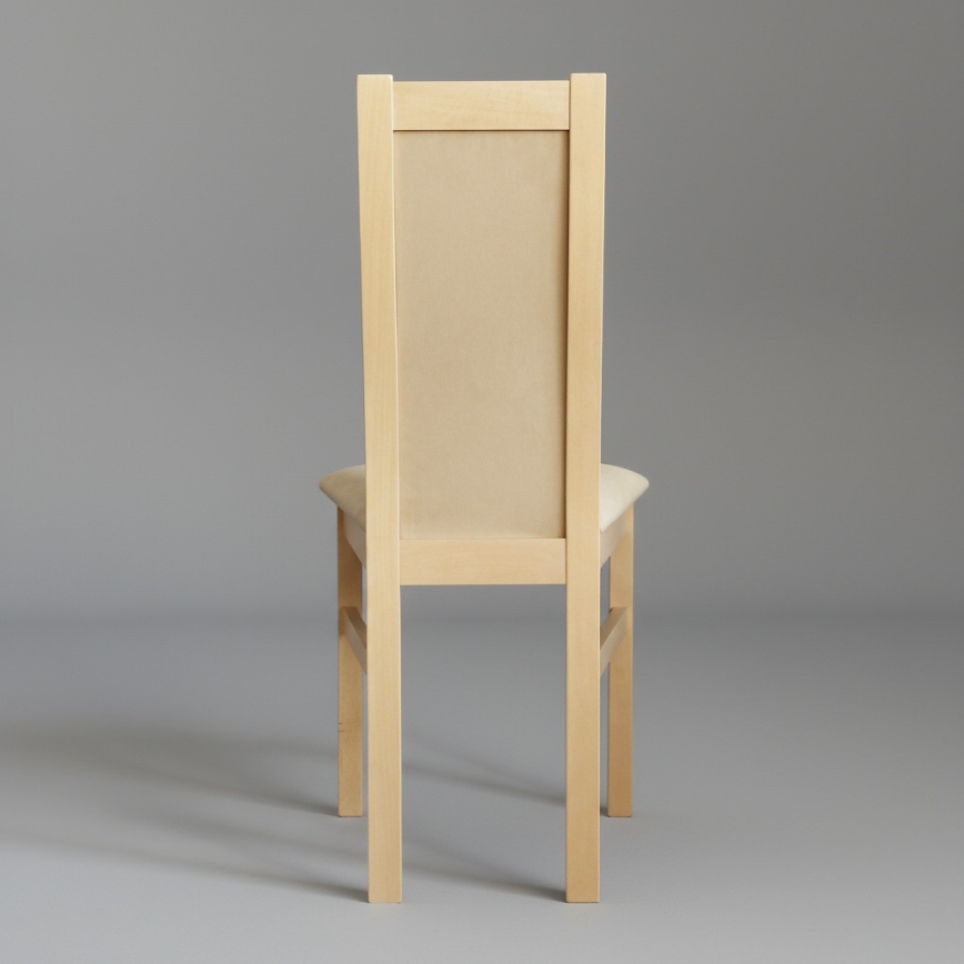 Dining chair ZOE Oak/Cream