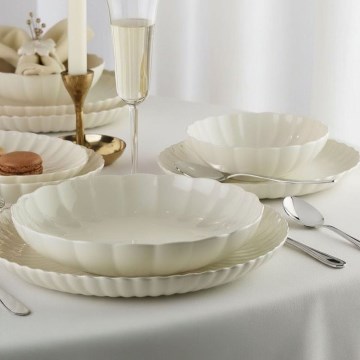 Dining set 52 pcs white/porcelain